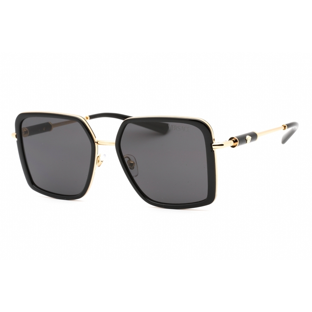 Versace VE2261 Sunglasses Black Plastic Rectangle